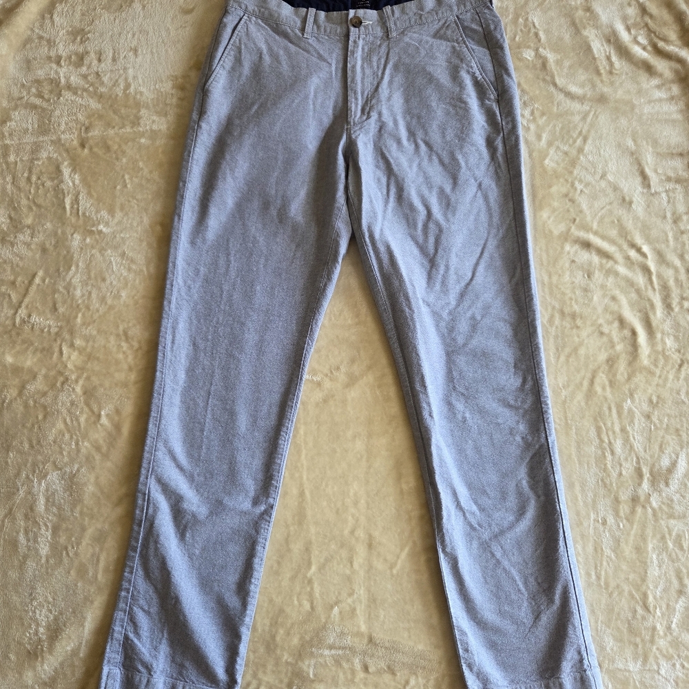 J. Crew Men’s Sutton Light Blue Chino Pants Sz 32